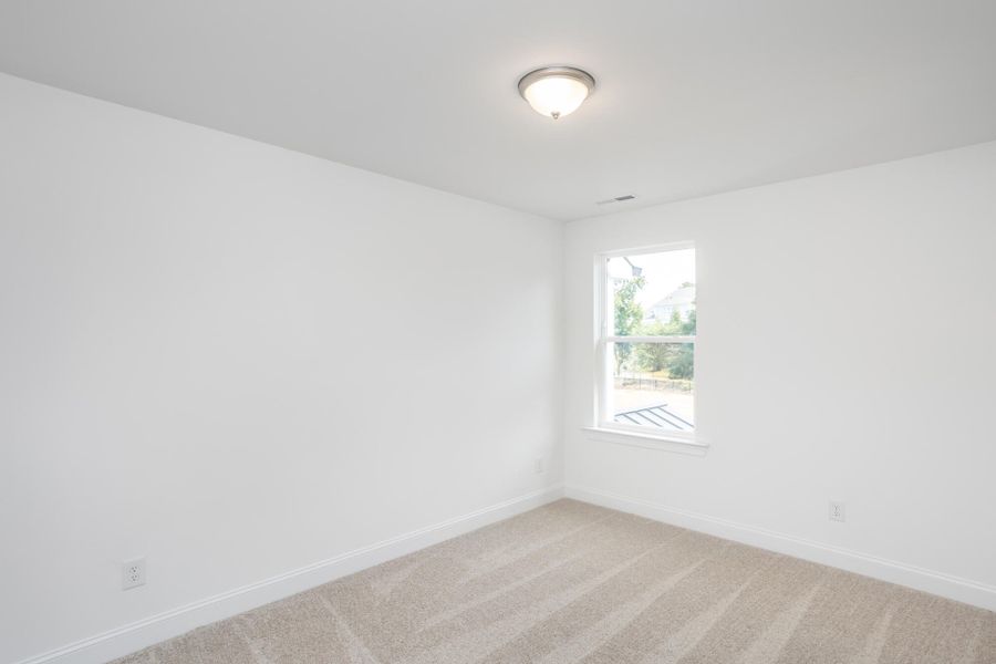 Spacious, unfurnished interior of a new home in Enclave at Traditions Townhomes, Wake Forest (Image 15). Spacious, unfurnished interior of a new home in Enclave at Traditions Townhomes, Wake Forest (Image 15).