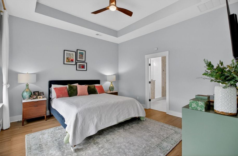 Furnished interior view inside a new home in , Summerville (Image 34).