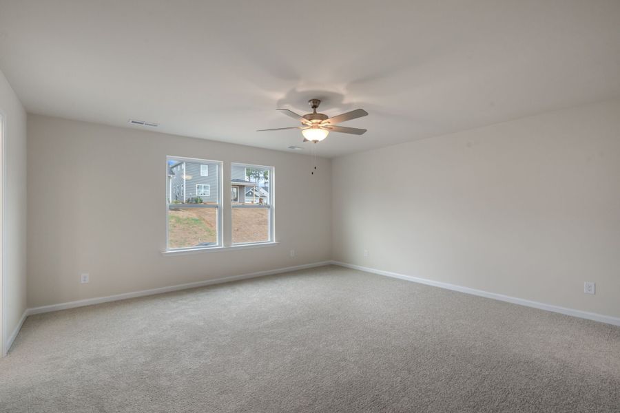 Representative unfurnished interior of a home built from the Getty by Mattamy Homes in Magnolia Park, Garner (Image 28).