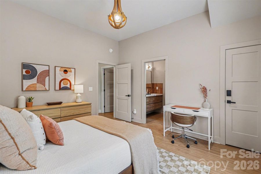 Furnished interior view inside a new home in , Stanfield (Image 5).