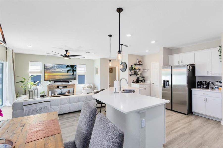 Furnished interior view inside a new home in Siena Reserve, St. Cloud (Image 20).
