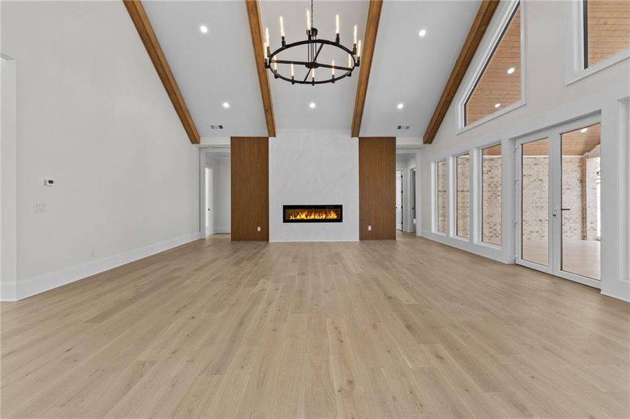 Spacious, unfurnished interior of a new home in , Dacula (Image 61).