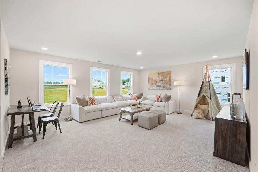 Furnished interior view inside a new home in Blair Place, Monroe (Image 10).
