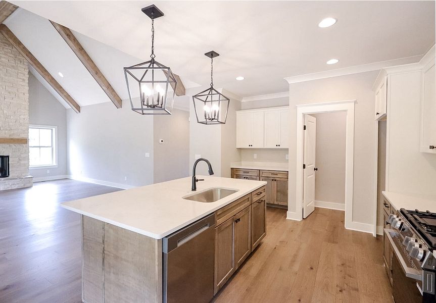 Furnished interior view inside a new home in Baker Road, Birchwood (Image 12).