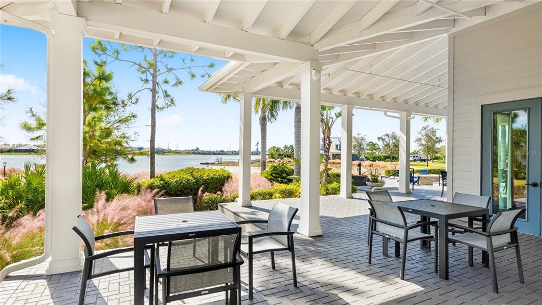 Exterior details and patio area of a home in , Sarasota (Image 2). Exterior details and patio area of a home in , Sarasota (Image 2).