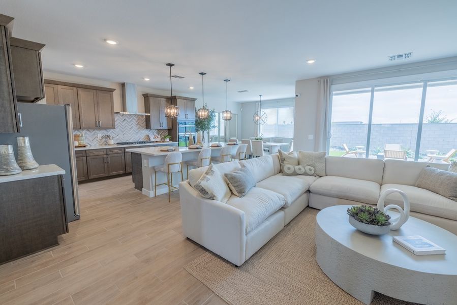 Furnished interior view inside a new home in Legacy Place, Glendale (Image 7).