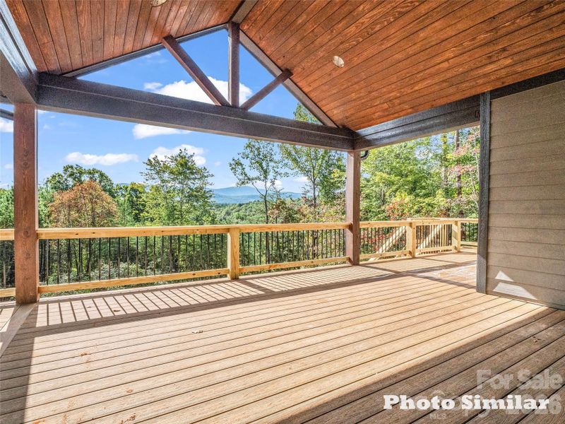 Exterior details and patio area of a home in , Mill Spring (Image 18). Exterior details and patio area of a home in , Mill Spring (Image 18).