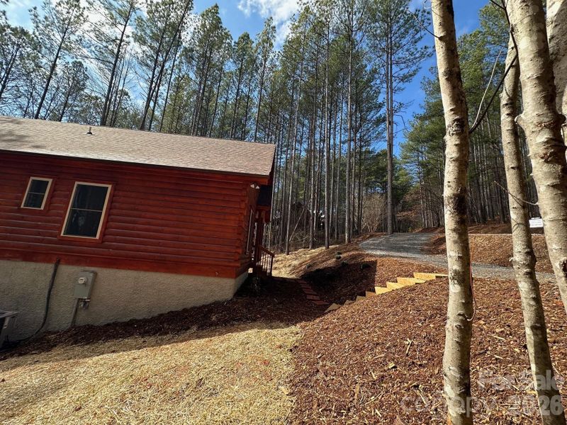 Exterior details and patio area of a home in , Rutherfordton (Image 3).