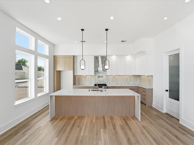 Furnished interior view inside a new home in , Houston (Image 7).