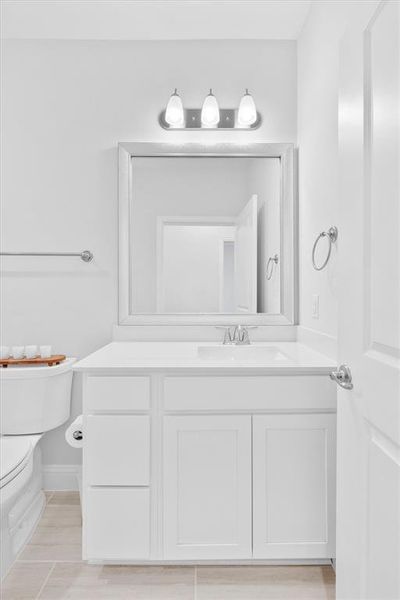 Furnished interior view inside a new home in Gatherings® at Twin Creeks, Allen (Image 23).