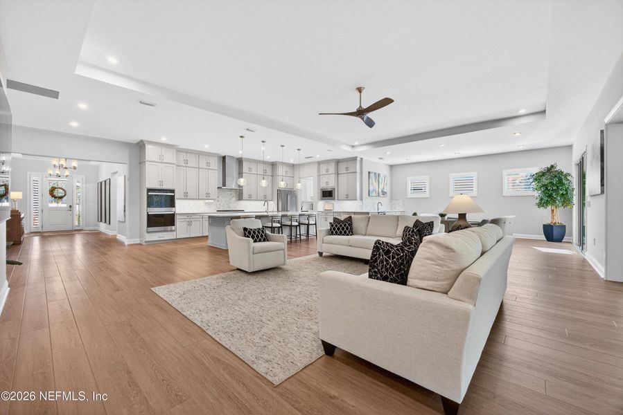 Furnished interior view inside a new home in RiverTown, St. Johns (Image 9).