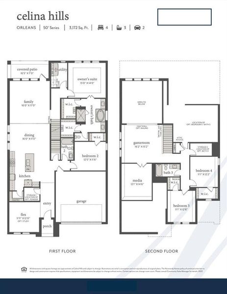 With entertaining spaces inside and out, upstairs and down, the entire family will love calling our Orleans plan home!