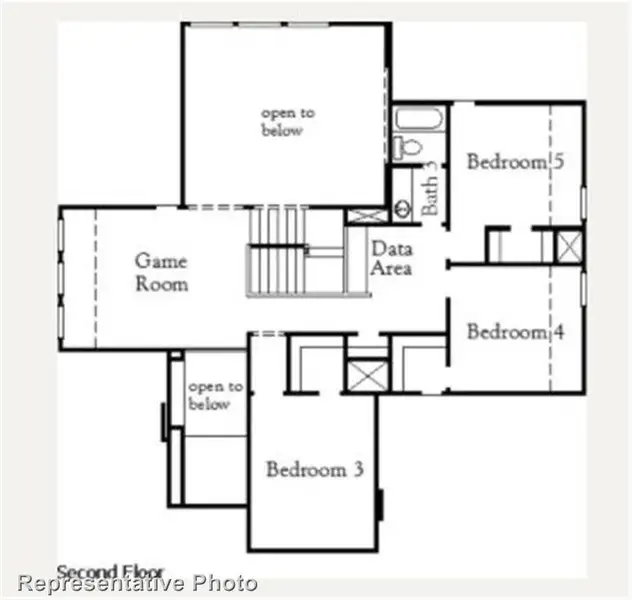 Eagle Mountain Second Floor Plan