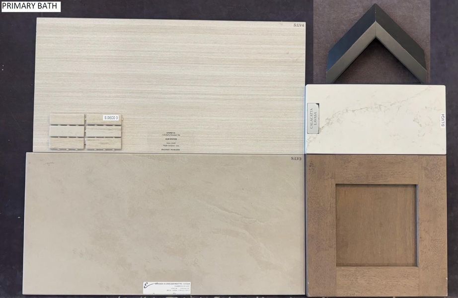 Sample of building materials used in homes in Legacy, League City (Image 4).