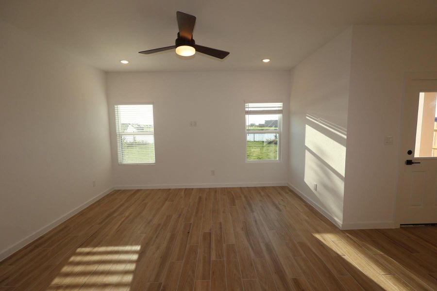 Great room - still under construction!