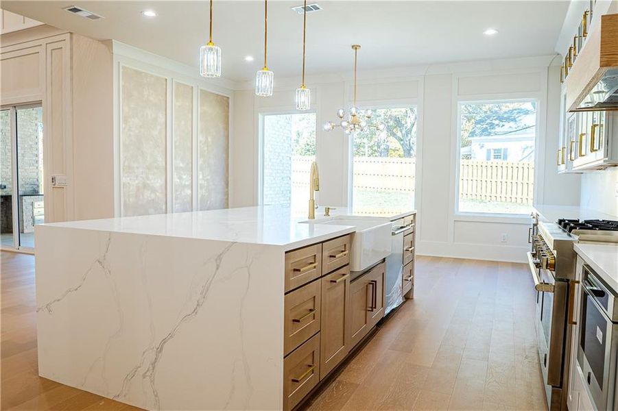 Furnished interior view inside a new home in , Grayson (Image 19).