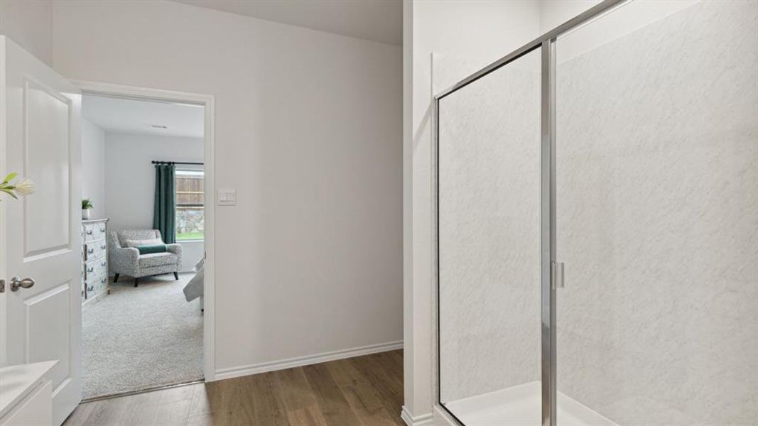 Furnished interior view inside a new home in California Meadows, Arlington (Image 20).