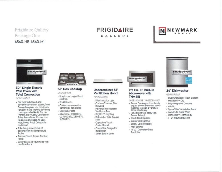 Appliance Package Appliance Package