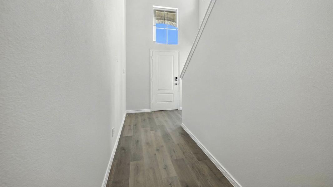 Representative unfurnished interior of a home built from the Amethyst by D.R. Horton in The Woods at Lindsey Place, Anna (Image 9). Representative unfurnished interior of a home built from the Amethyst by D.R. Horton in The Woods at Lindsey Place, Anna (Image 9).
