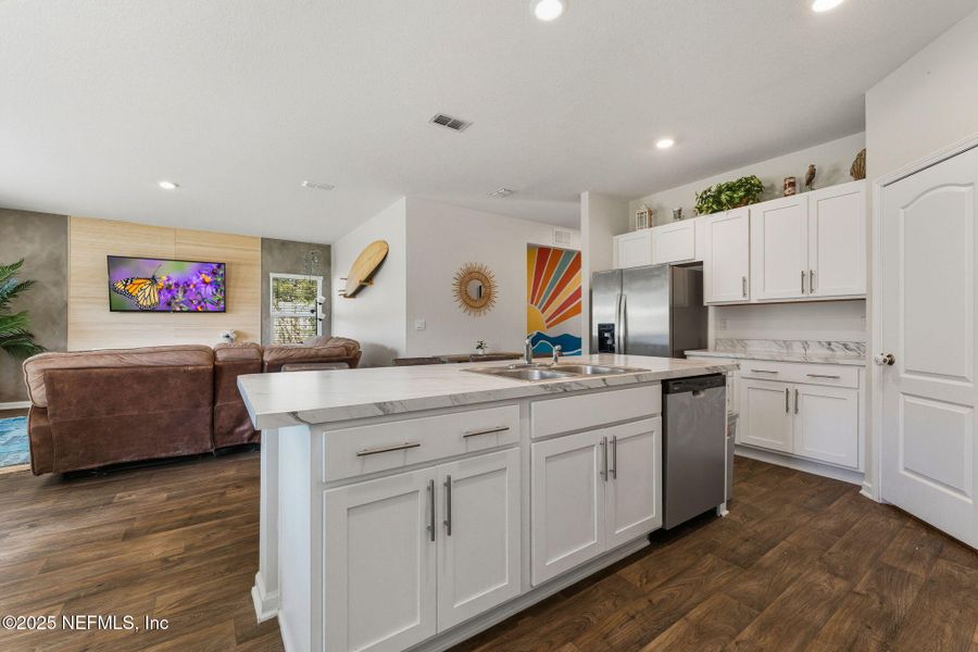Furnished interior view inside a new home in Ravenswood Village, St. Augustine (Image 12).
