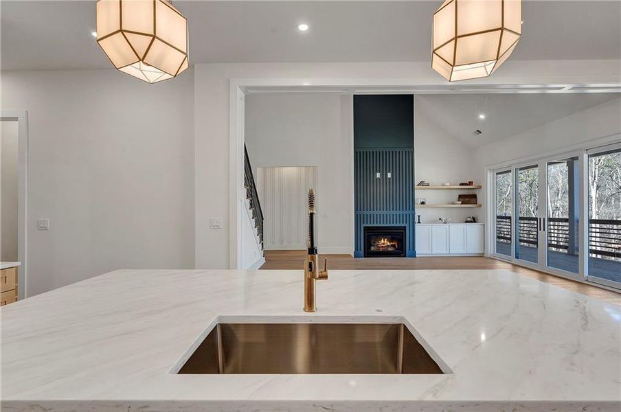 Furnished interior view inside a new home in , Cumming (Image 10).