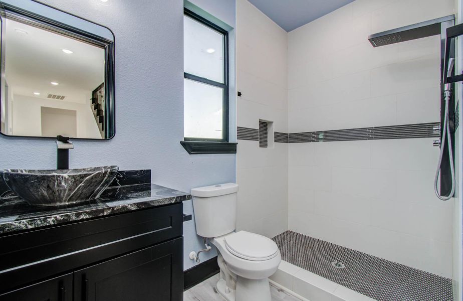 Furnished interior view inside a new home in , Trinity (Image 10).