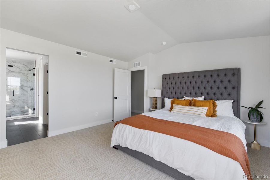 Furnished interior view inside a new home in Dillon Pointe - Skyview, Broomfield (Image 8).