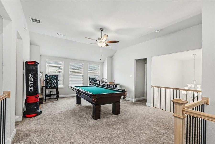 Furnished interior view inside a new home in Pecan Square, Justin (Image 7).