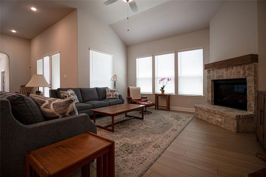 Furnished interior view inside a new home in , Rowlett (Image 26).