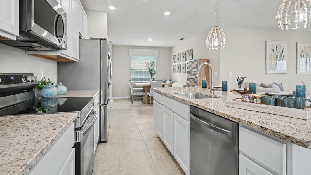 Representative furnished interior of a home built from the Carrington by Maronda Homes in Malabar Springs, Palm Bay (Image 11).