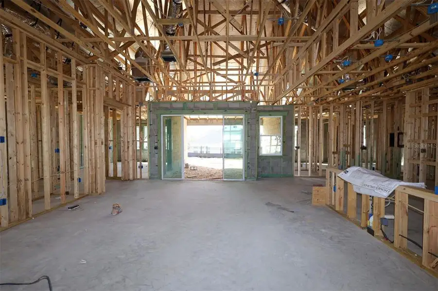 In-progress construction of a new home in Wolf Lake Ranch, Apopka, FL (Image 10).