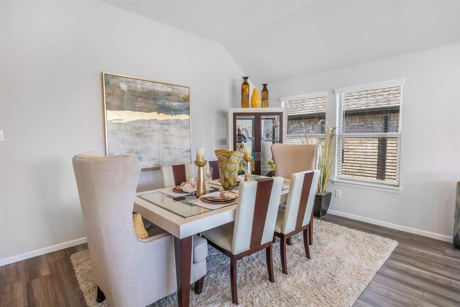 Furnished interior view inside a new home in Prairie Ridge at Goodland, Venus (Image 8). Furnished interior view inside a new home in Prairie Ridge at Goodland, Venus (Image 8).