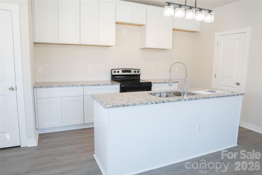 Furnished interior view inside a new home in , Statesville (Image 5).