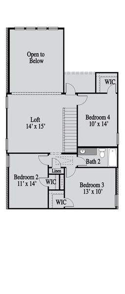 2D floor plan layout of this home in Elevon, Lavon, TX (Image 3). 2D floor plan layout of this home in Elevon, Lavon, TX (Image 3).