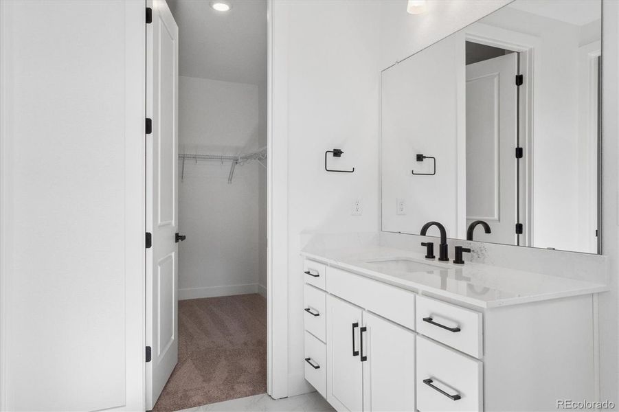 Furnished interior view inside a new home in , Littleton (Image 16).