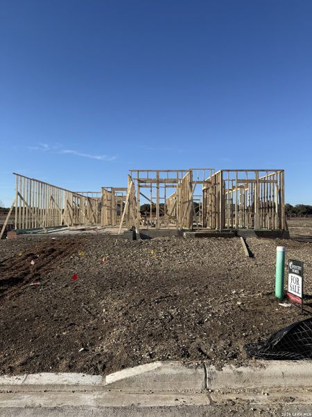 In-progress construction of a new home in Buffalo Crossing, Cibolo, TX (Image 6). In-progress construction of a new home in Buffalo Crossing, Cibolo, TX (Image 6).