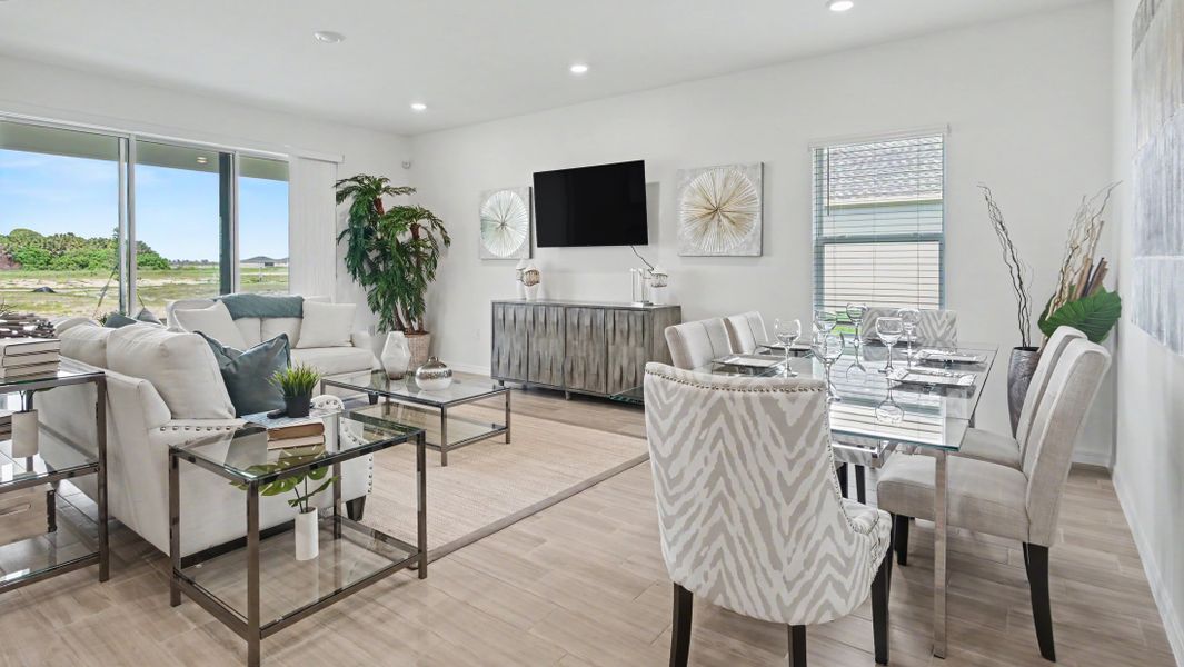 Representative furnished interior of a home built from the Sheffield by Maronda Homes in Oakwood Estates, Green Cove Springs (Image 23).