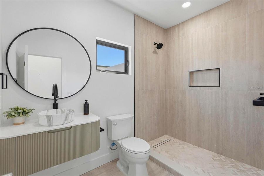 Furnished interior view inside a new home in , St. Petersburg (Image 12).