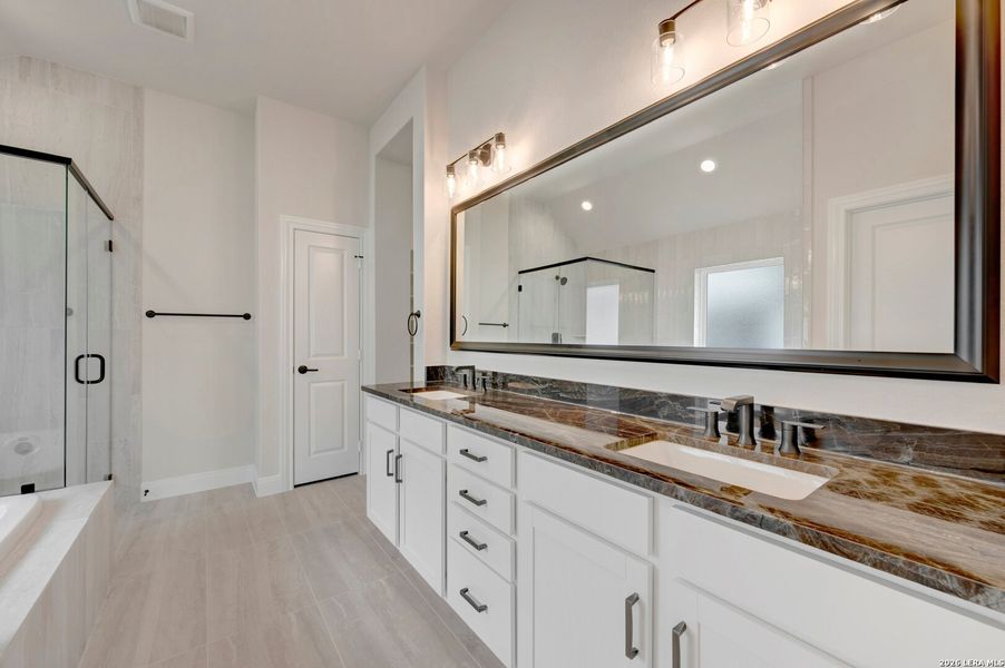 Furnished interior view inside a new home in The Crossvine 55’, Schertz (Image 12).