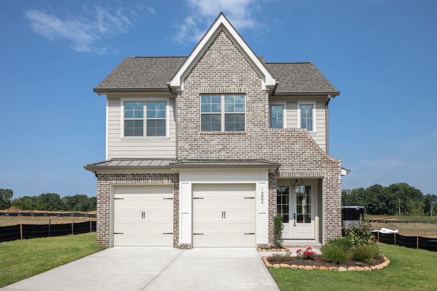 Representative exterior photo of a completed home built from the The Yosemite by Greentech Homes LLC in Heritage Walk, Chattanooga, TN (Image 2). Representative exterior photo of a completed home built from the The Yosemite by Greentech Homes LLC in Heritage Walk, Chattanooga, TN (Image 2).
