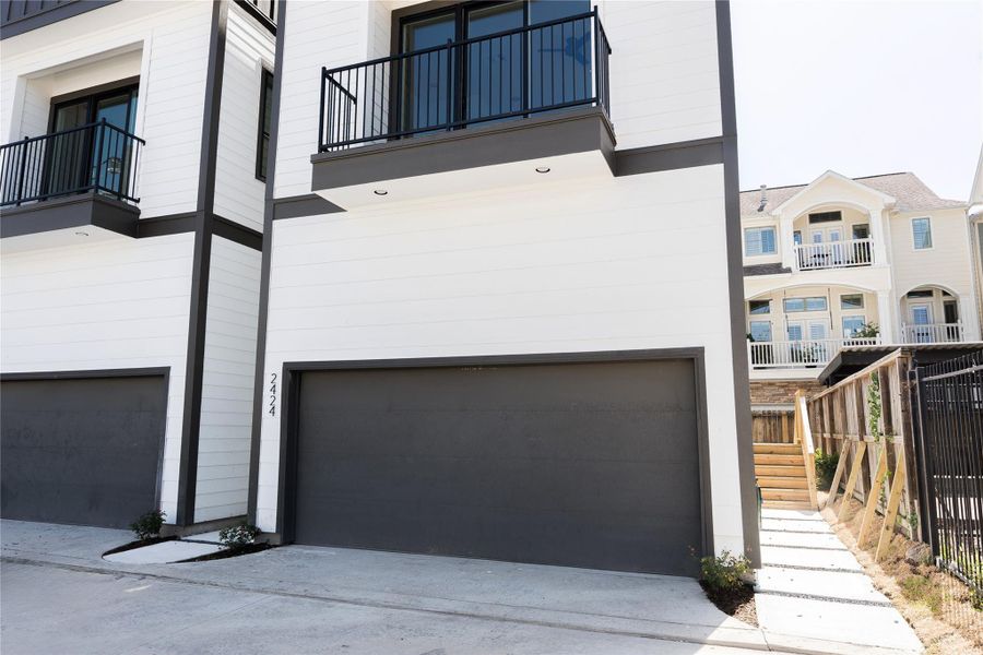 Exterior details and patio area of a home in , Houston (Image 3). Exterior details and patio area of a home in , Houston (Image 3).