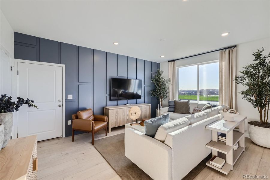 Furnished interior view inside a new home in , Arvada (Image 10).
