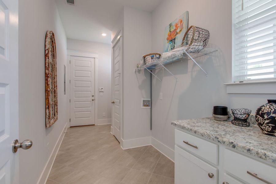 Granny White Mud Room