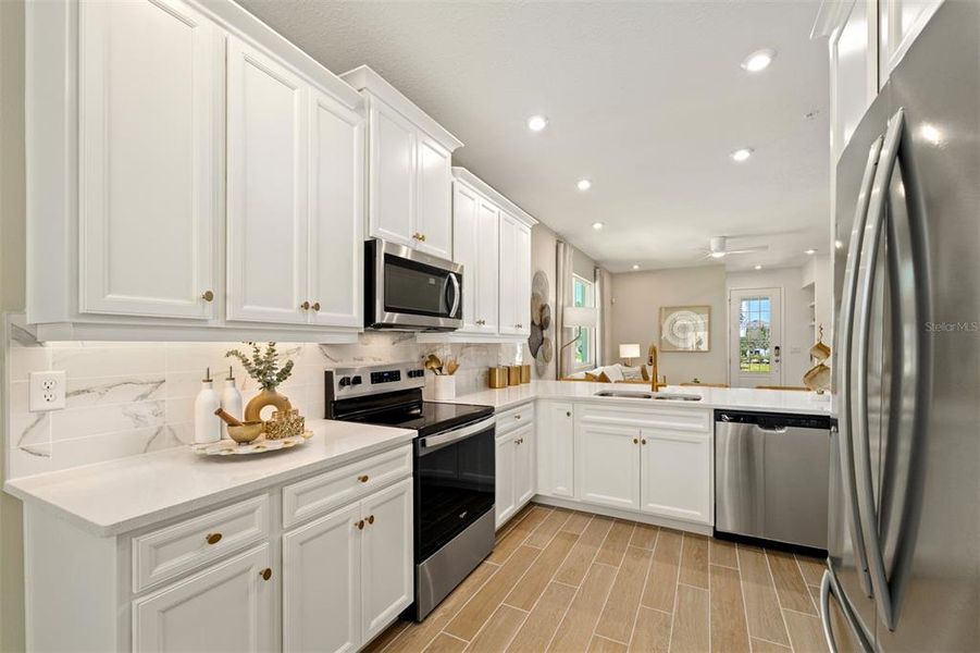 Furnished interior view inside a new home in , Orlando (Image 15). Furnished interior view inside a new home in , Orlando (Image 15).