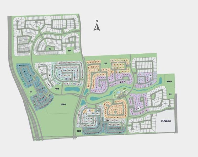 Avalon at Cypress Site Map