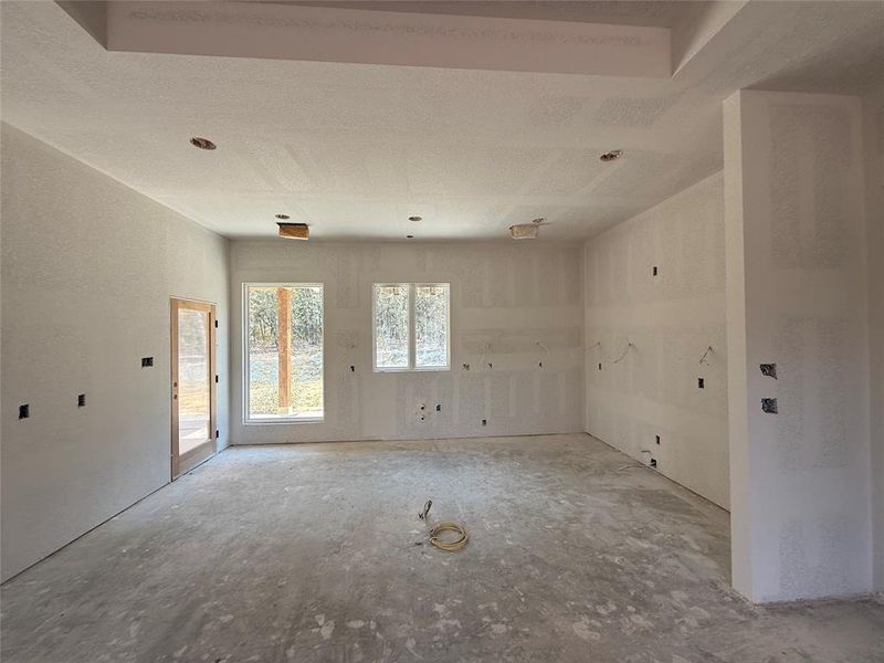 In-progress construction of a new home in , Poolville, TX (Image 21).