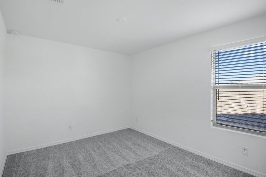 Representative unfurnished interior of a home built from the Evergreen by Taylor Morrison in Combs Ranch Discovery Collection, San Tan Valley (Image 24).