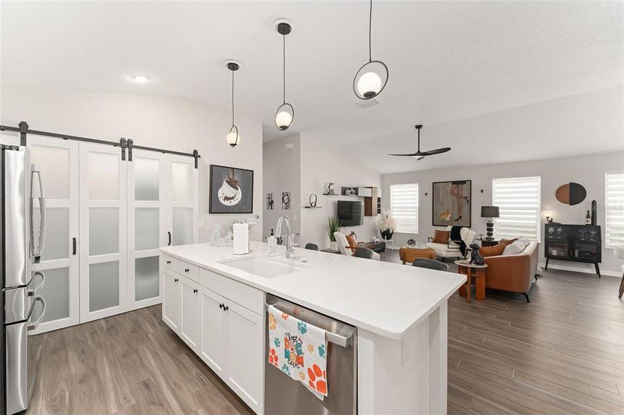 Furnished interior view inside a new home in , The Villages (Image 13). Furnished interior view inside a new home in , The Villages (Image 13).