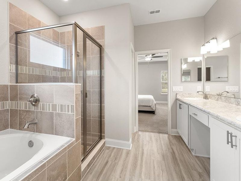 Your suite is complete with a luxurious en-suite bath.