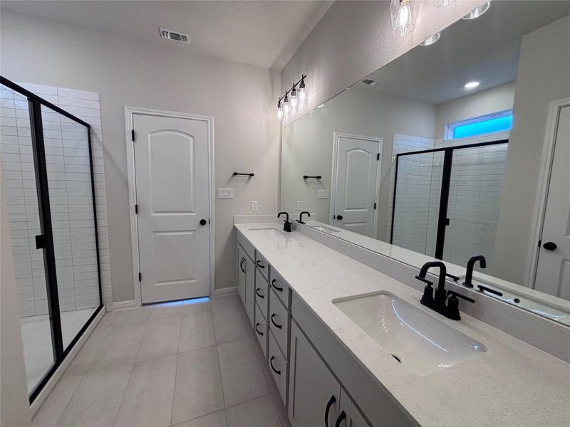 Furnished interior view inside a new home in The Colony 50s, Bastrop (Image 9). Furnished interior view inside a new home in The Colony 50s, Bastrop (Image 9).